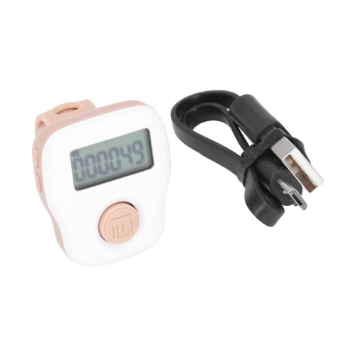 Ring Counter White Manual Luminous Ring Type USB 2