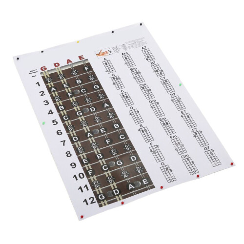 Ackordschema för mandolin i HD-format 2