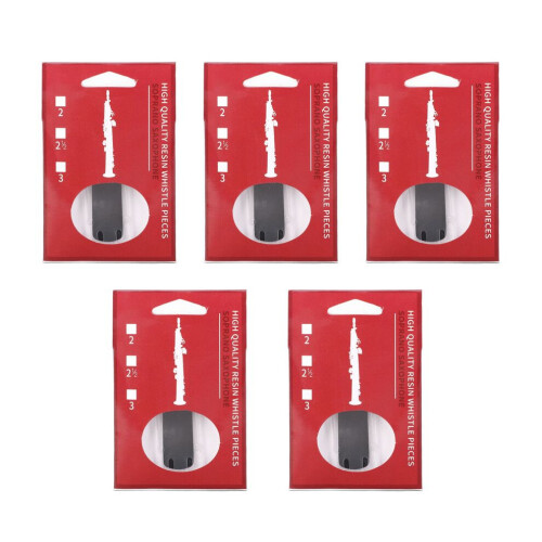 5 anches pour saxophone soprano, force 2,5 si bémol
