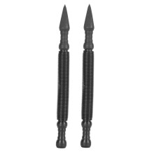 2 stuks spijkerzetters 3/8 inch koolstofstaal met veermechanisme