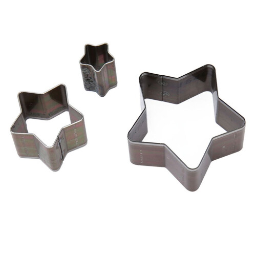 3pcs Star Shape Leather Cutting Mold DIY High 1