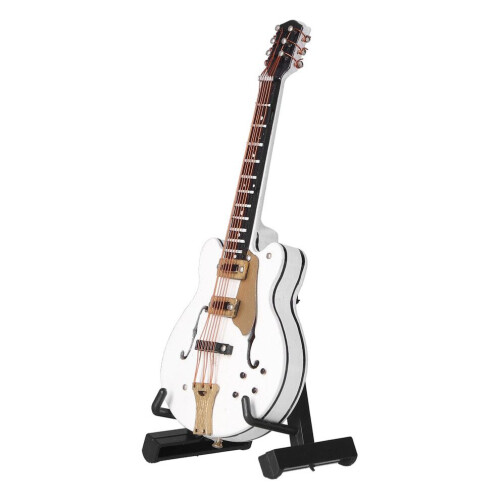 Gitarrmodell Mini Exquisite White Musical 2