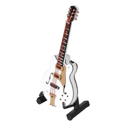 Gitarrmodell Mini Exquisite White Musical 1