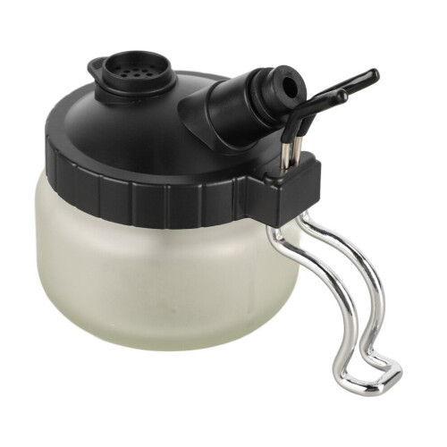 Botella de vidrio universal para limpieza de aerógrafo 2