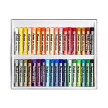 36 stuks oliekrijtpastels in heldere kleuren voor een soepele schilderervaring