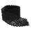 Spitzenband, Baumwollgarn, 10 Yards, Schwarz 5