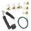3‑in‑1 Guitar Tool Set Black Instrument Accessory 2