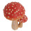 Mushroom Decor 3.9in High 2 Headed Cute Bright 2