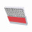 100 bobinas de aluminio 55623A ranuradas para 2