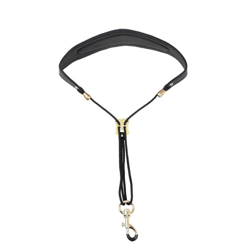 Saxophone PU Leather Shoulder Strap Soft Neck 1