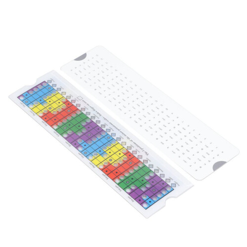 Guitar Pentatonic Sliding Ruler Plastic Multi 1