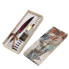 Federkiel-Set Vintage Kreativität Tinte Schnitzen