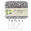 Curved Security Pins High Strength Rustproof Steel 1