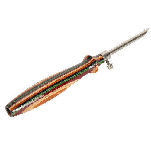 7-teiliges Sticknadel-Set aus Holz 2