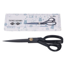 Sewing Scissors 10in Black High Manganese Steel