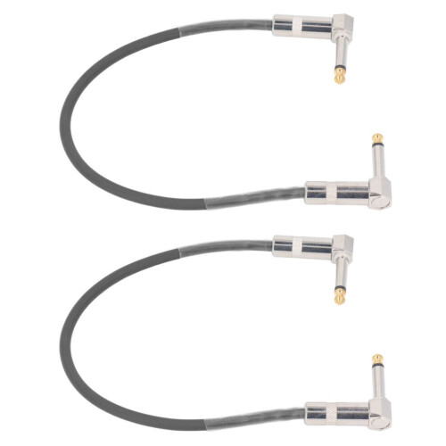 2 st 12-tums gitarrjumper 1/4-tums plugg för gitarr 2