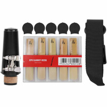 Ensemble d'accessoires pour clarinette : bec, sangle de cou et