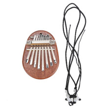 8-tonige kalimba duimpiano met C-toets, mini draagbaar