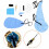 Kit de nettoyage portable pour saxophone - Chiffon propre 4