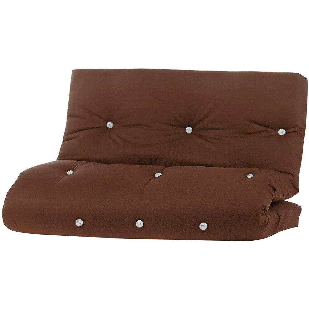 (Brown) 2 Seater Reflex Foam Futon Mattress Only-image-OPC-P86WW8T-NEW