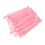 50 st mini bubbelstavar för barn hjärtformade rosa 3