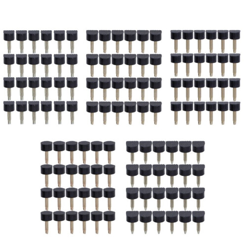 120Pcs High Heel Tip Caps TPU Polyurethane Iron 2