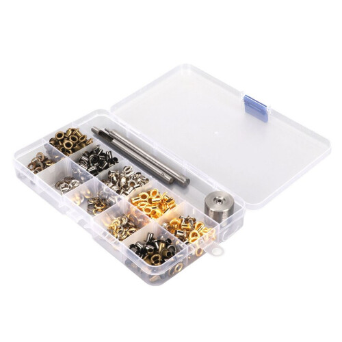 4-mm-Ösen-Set, 4 Farben, 280 Ösen 2