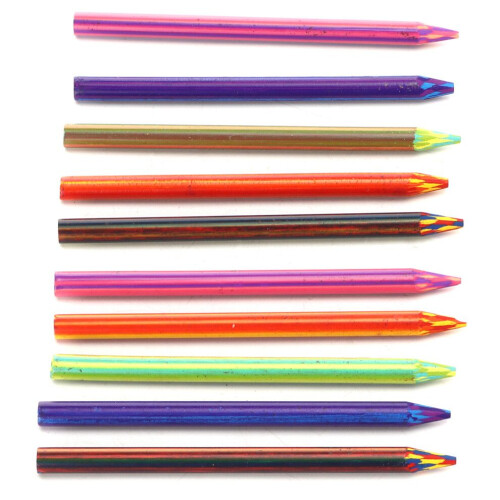Farbminen 5,6 mm, bunte, angespitzte Bleistifte 1