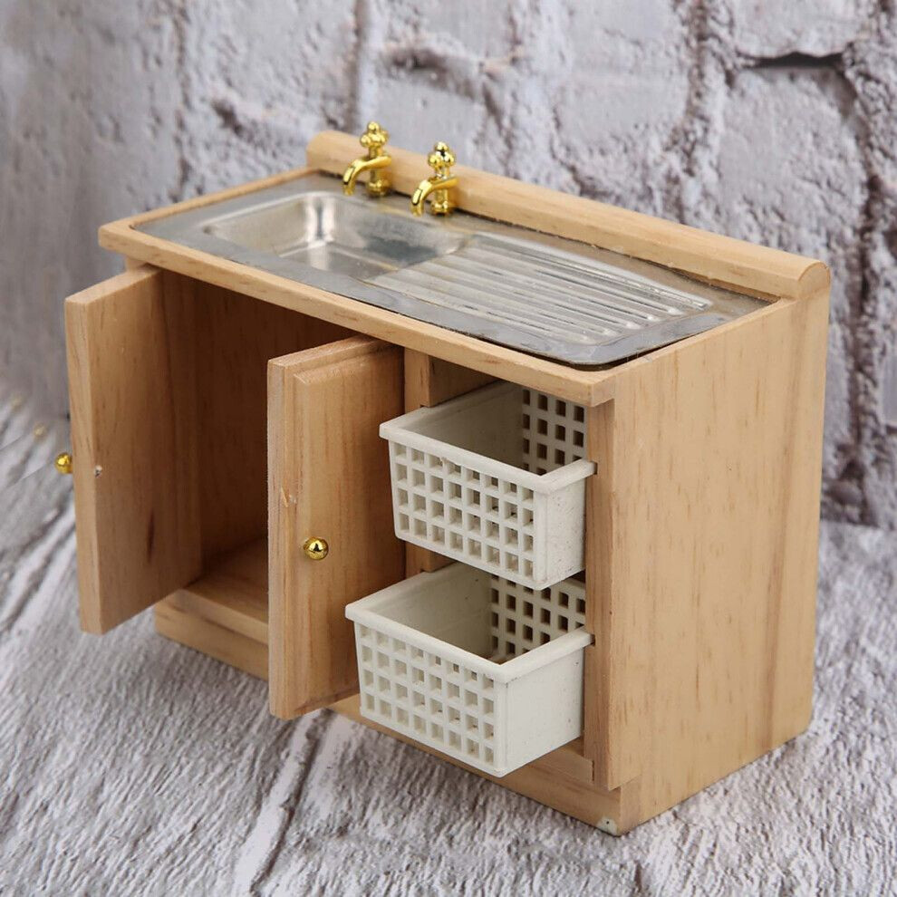 Machine De Coutu-re Miniature De 1:24, Modèle De Machine À Coudre À La Maison De Poup-ée Artisanale, Statue De Machine À Coudre Rétro Petit Modèle, Accessoires De Poup-ée Avec Décoration