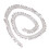 Strassquastenkette, rund, 2,2 cm breit 4