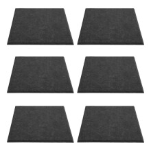 6 stuks verdikte geluidsabsorberende panelen