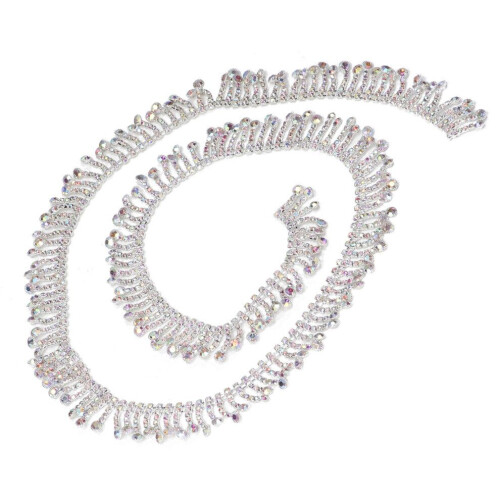 Strassquastenkette, rund, 2,2 cm breit 1