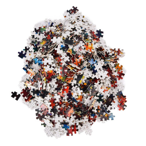 Puzzel van 1000 stukjes, creatief en leuk. 2