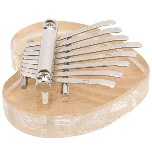 Kalimba 8 Key Mini Finger Thumb Piano Crystal 1