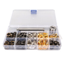 8-mm-Ösen-Set, 4 Farben, 100 Ösen