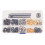 Kit d'œillets de 8 mm, 4 couleurs, 100 œillets 5