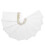 40 serviettes dorées, bordure dorée, toucher lin doré 4