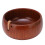 Yarn Bowl Durable Glossy Wood Space Saving 4
