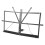 Folding Sheet Music Stand Metal Adjustable 4