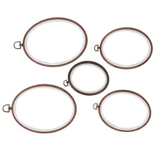 5 Stickrahmen, Kreis, Kreuzstich