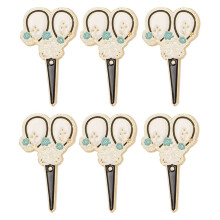 6pcs Scissor Needle Minder Powerful Magnetism Wear