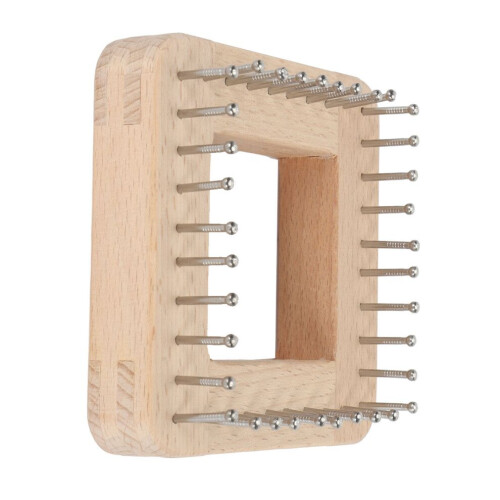 Telar de madera para tejer profesional, hecho a mano 1