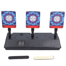 Elektrische scoreteller met automatische reset en flitser