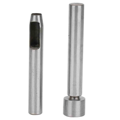 3 matrices de perforation pour œillets ronds en acier inoxydable 1