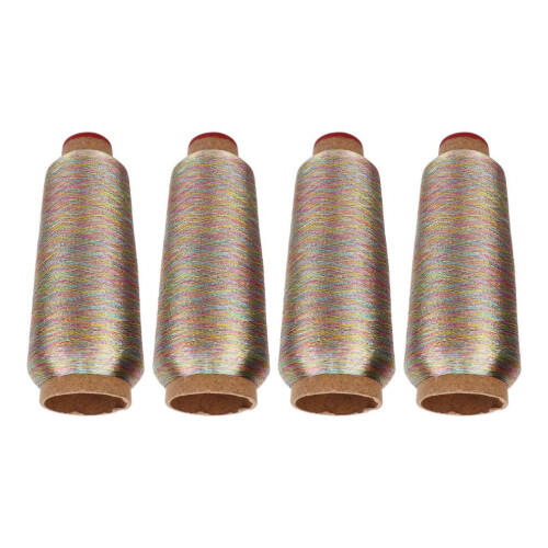 4 Stück Nähgarn, bunt, 3000 Yards, Haut 2