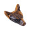 1pc Wolf Head Shaped Pendant Natural Tigers Eye 3