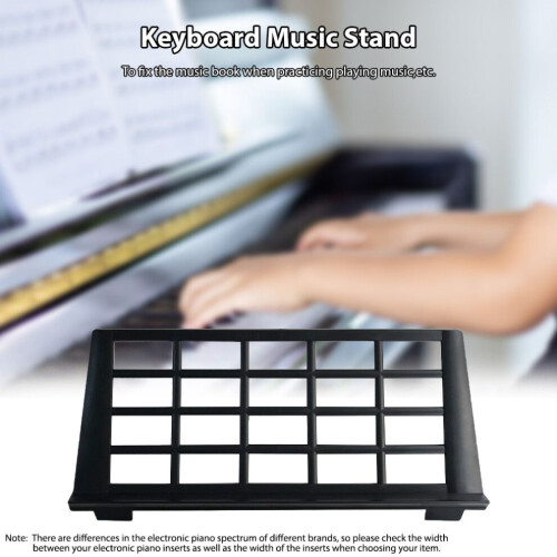 Tragbares elektronisches Keyboard mit Notenständer 2