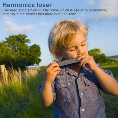 Harmonica à 24 trous et 12 notes en do majeur 1