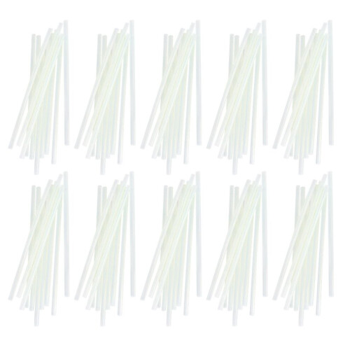 100 st 7 x 200 mm smältlimstift transparenta 2