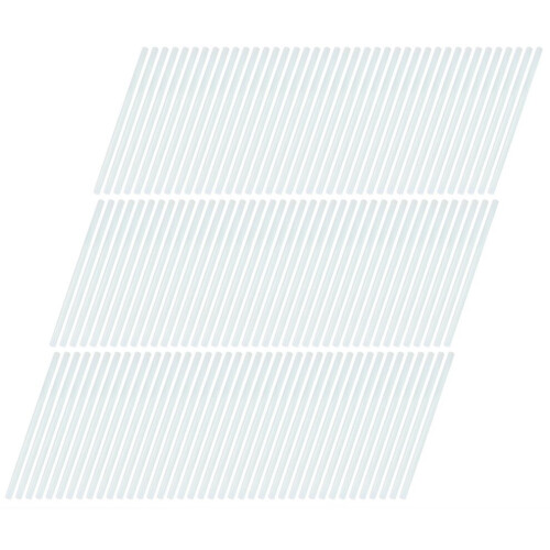 100 st 7 x 200 mm smältlimstift transparenta 1